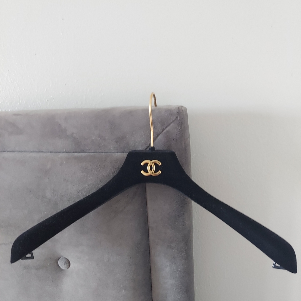 Chanel - Black Velvet Hanger